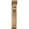 Ekena Millwork Olympic Slat Rough Sawn Bracket w/ Offset Brace, Western Red Cedar, 6"W x 22"D x 34"H BKT0604X22X34OLY06RWR - alternate 2